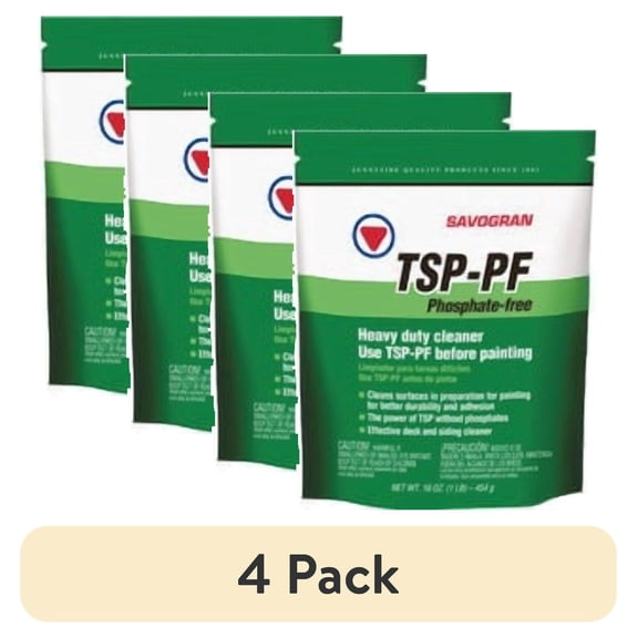 (4 pack) Savogran 10611 PhosFree Cleaner