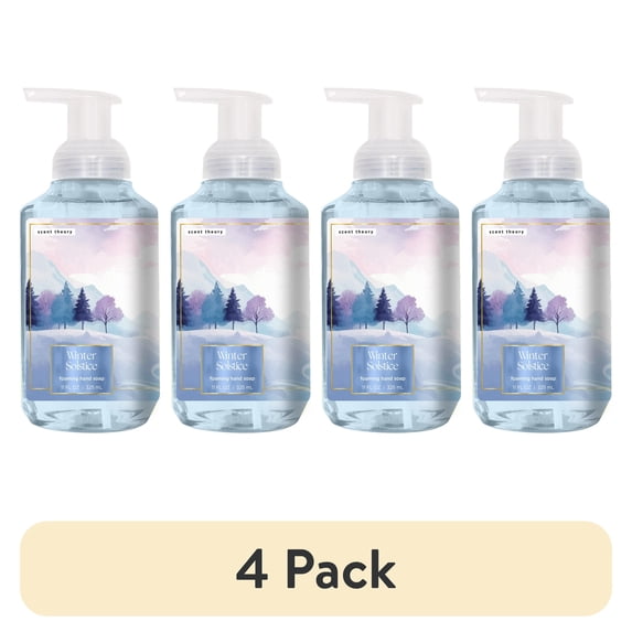 Winter/spring Soap (4 pack) Scent Theory Foaming Hand Soap, Winter Solstice, 11 fl oz ...