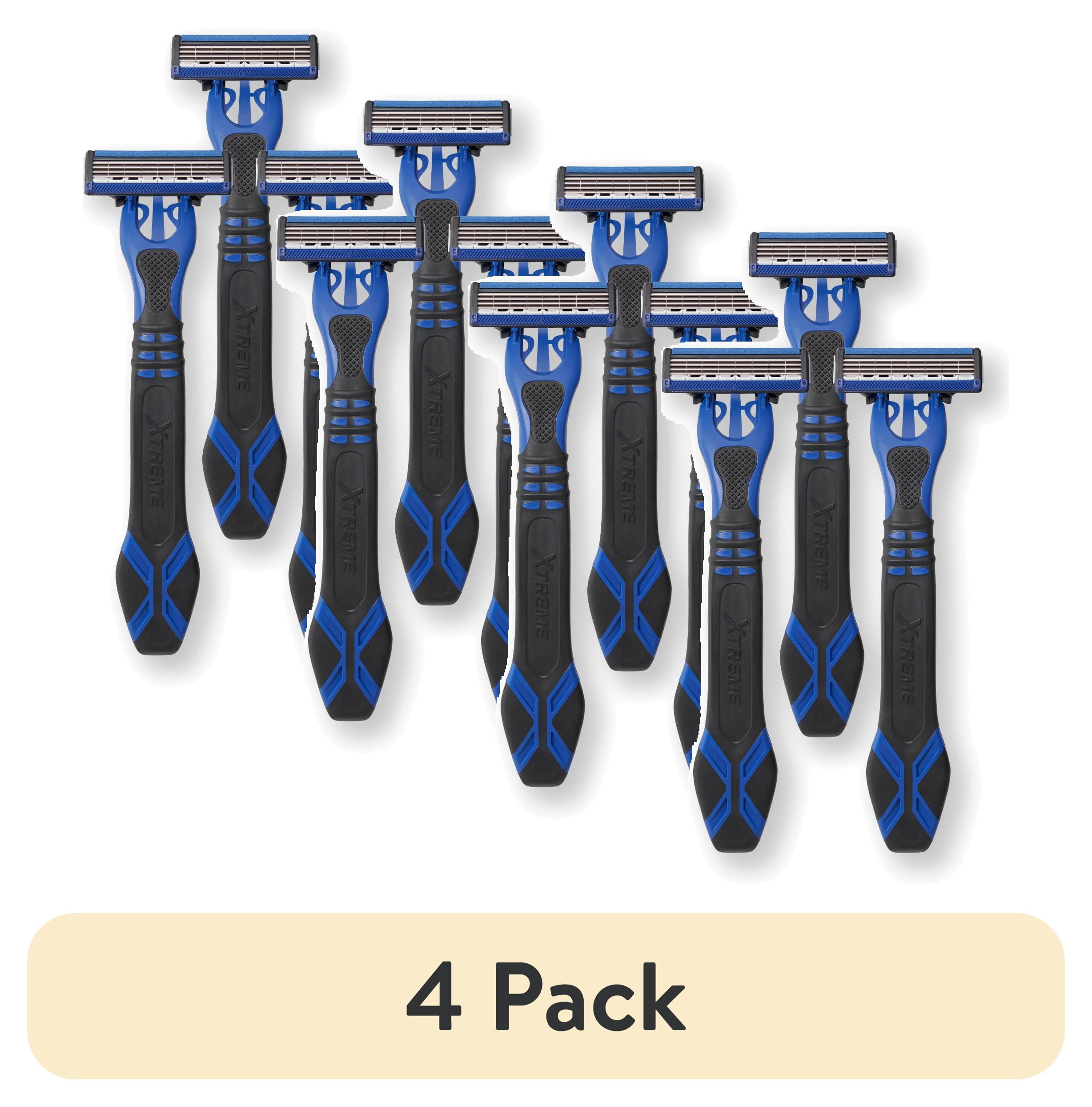 【極美品】Drake's／ドレイクス／スフォデラート／レジメンタル／ネイビー 4-pack-Schick-Xtreme4-Men-s-