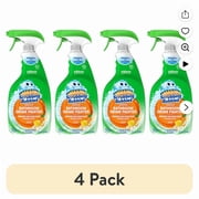 4 pack Scrubbing Bubbles Disinfectant Bathroom Shower & Tub Cleaner Grime Fighter Spray, Citrus, 32 oz