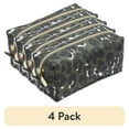 thumbnail image 1 of (4 pack) Scunci Green Leopard Pencil Clutch, 1 of 4
