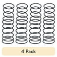 thumbnail image 1 of (4 pack) Scunci No Damage Elastic Stretch Nylon Ponytail Hair Ties, Black, 30 Count, 1 of 12