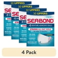 thumbnail image 1 of (4 pack) Sea Bond Secure Denture Adhesive Seals, Original Uppers, Zinc-Free, All-Day-Hold, Mess-Free, 30 Count, 1 of 8
