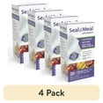thumbnail image 1 of (4 pack) Seal-a-Meal 1-Quart Vacuum Seal Bags for Seal-a-Meal and FoodSaver Vacuum Sealers, 20 Pack, Plastic, 1 of 3