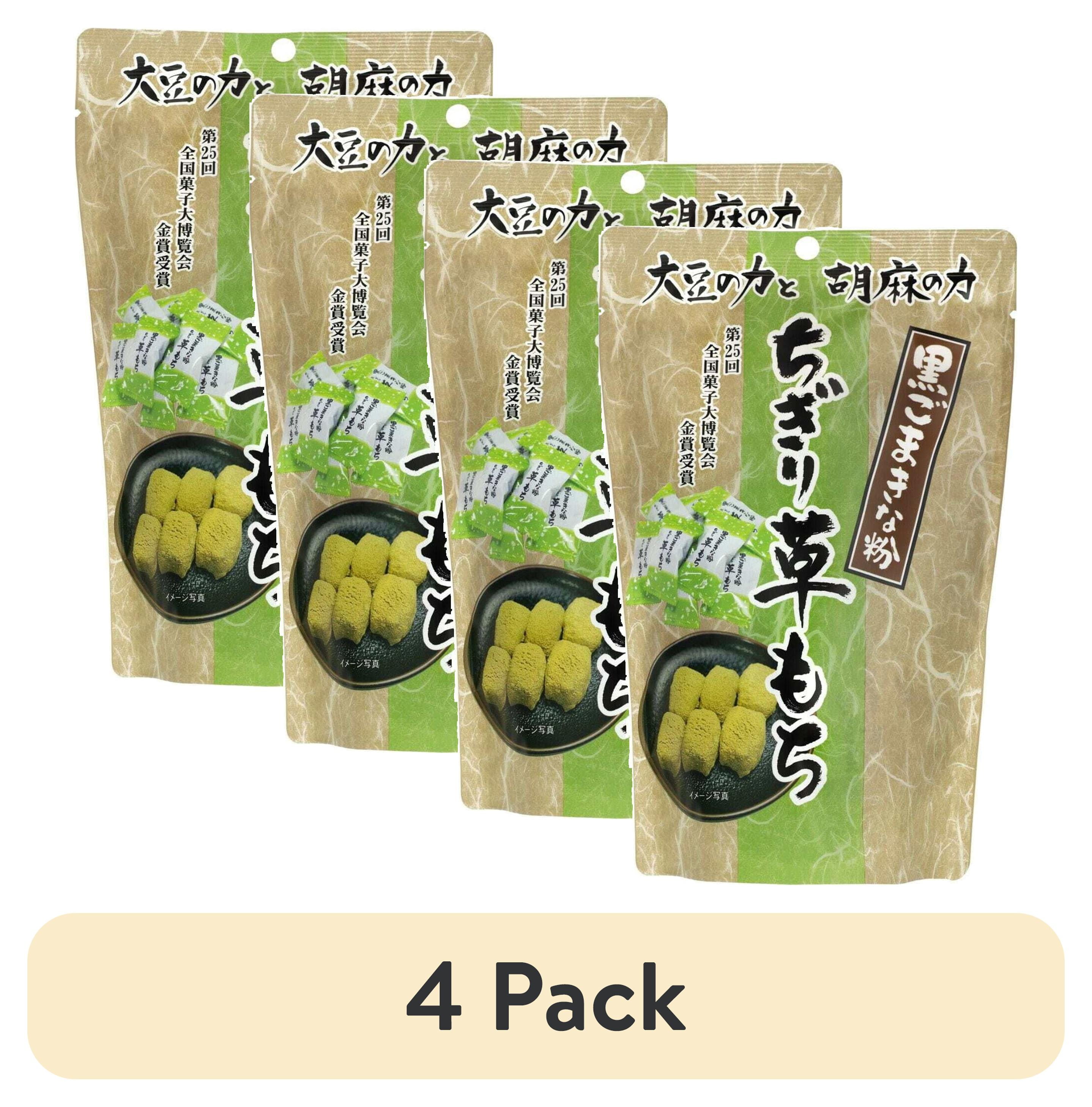 Seiki Japanese Mochi, Roasted Soybean and Black Sesame, 4.59 Ounce