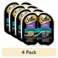 thumbnail image 1 of (4 pack) Sheba Wet Cat Food Pate, Signature Seafood Entree, 2.6 oz Perfect Portions Twin Pack Tray, 1 of 14