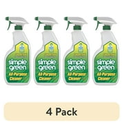 (4 pack) Simple Green All-Purpose Cleaner Concentrate, Spray Bottle, Original, 24 fl. oz