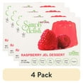 thumbnail image 1 of (4 pack) Simply Delish Jel Dessert - Raspberry , .7 Oz, 1 of 3