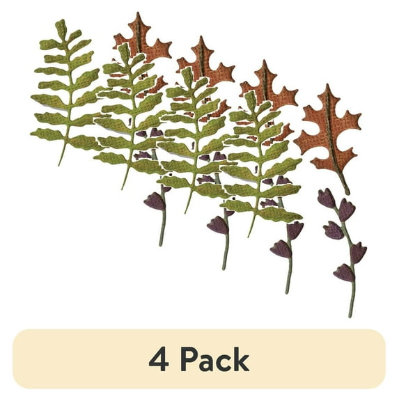 (4 pack) Sizzix Thinlits Dies - Funky Foliage by Tim Holtz