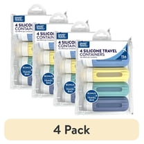 Micebay Leak-Proof 3-oz Silicone Squeezable Travel Bottles for ...