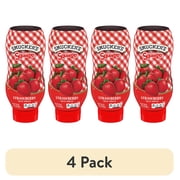 (4 pack) Smucker's Squeeze Strawberry Fruit Spread, 20 oz