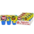 thumbnail image 1 of (4 pack) Snack Pack SOUR PATCH KIDS BLUE RASPBERRY Flavored Juicy Gels, 6 Count Snack Cups, 1 of 10
