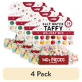 thumbnail image 1 of (4 pack) Snackathon Salt Water Taffy Assorted Mix, Holiday Mix Edition, 14 Flavor, 2 lb Box, 1 of 9