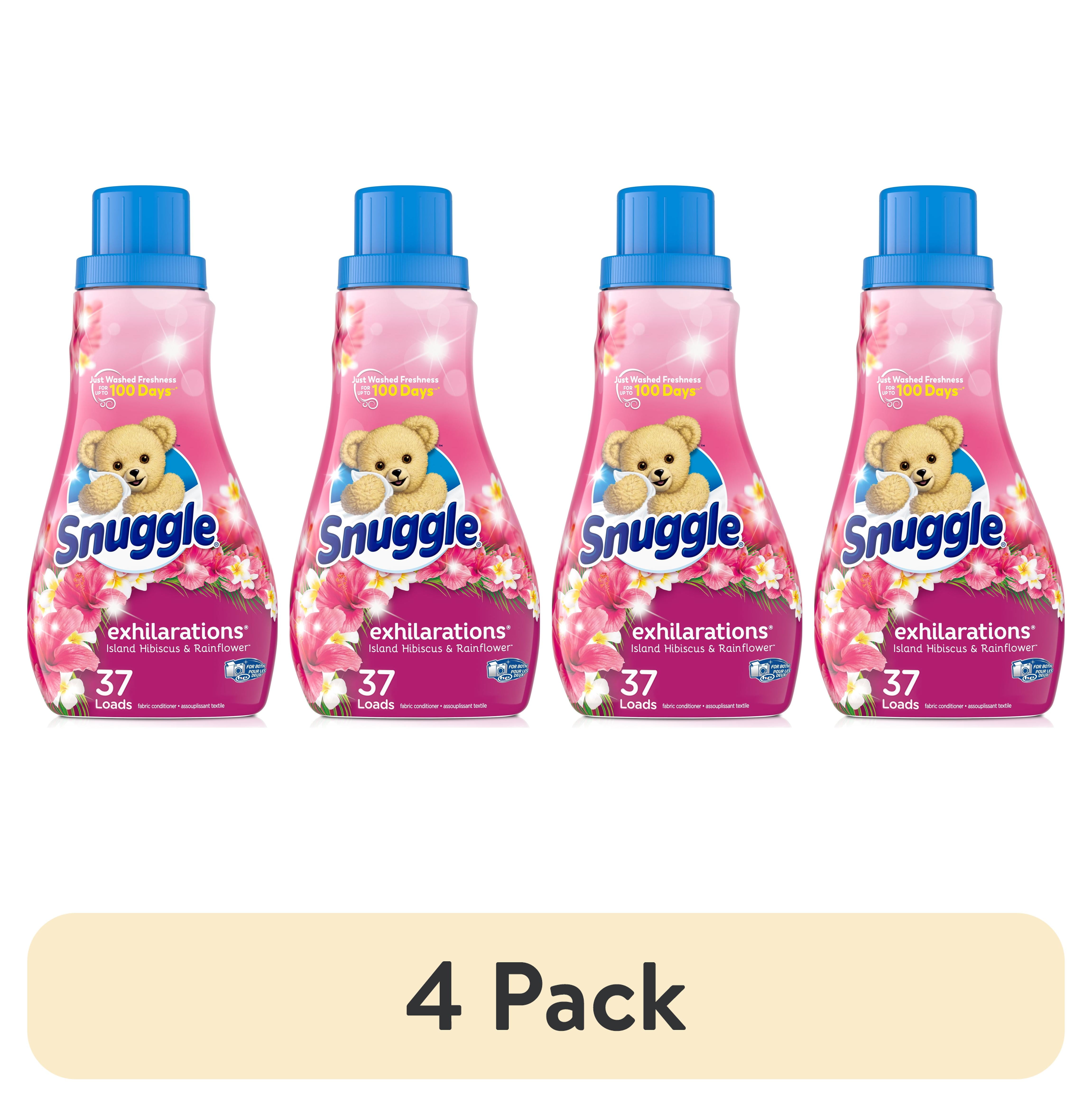 Snuggle Exhilarations Fabric Softener, Wrinkle-Free, Island
