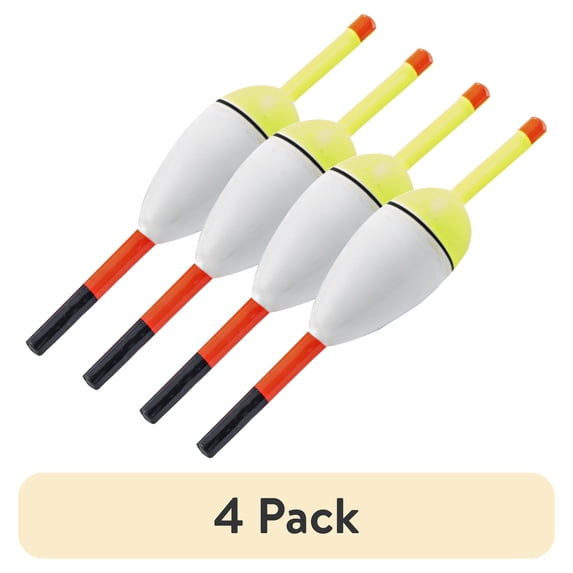 (4 pack) South Bend Balsa Wood Slip Float, 2-Pack