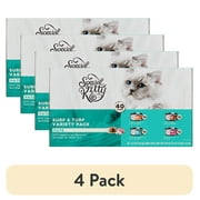 Special Kitty Surf & Turf Pate Wet Cat Food Variety Pack, 5.5 oz Cans (40 Pack)