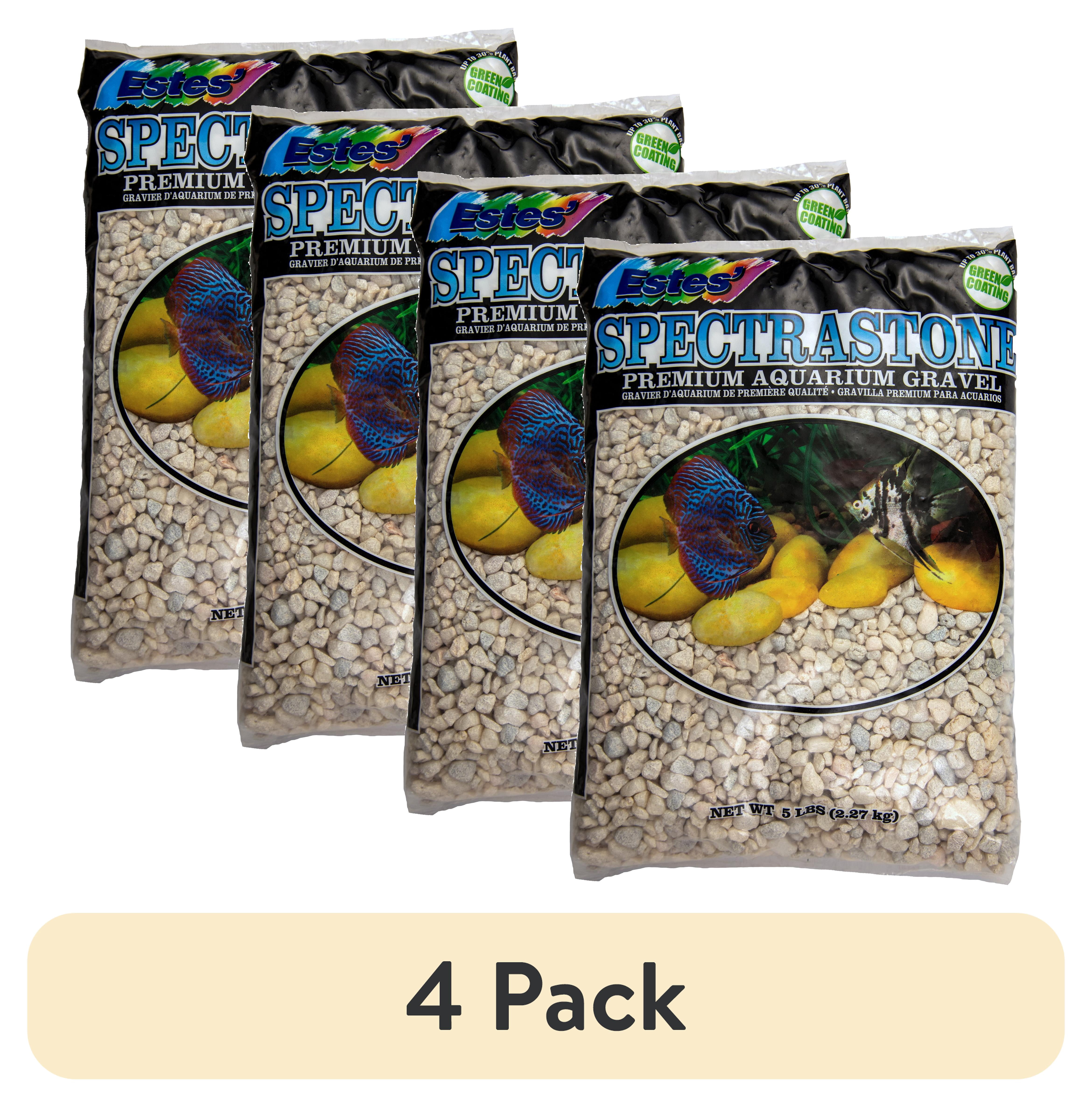 (4 pack) Special White Aquarium Gravel 5 Lb bag