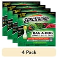 thumbnail image 1 of (4 pack) Spectracide Bag-a-Bug Japanese Beetle Trap, Dual Lure System, 1 Count, 1 of 11