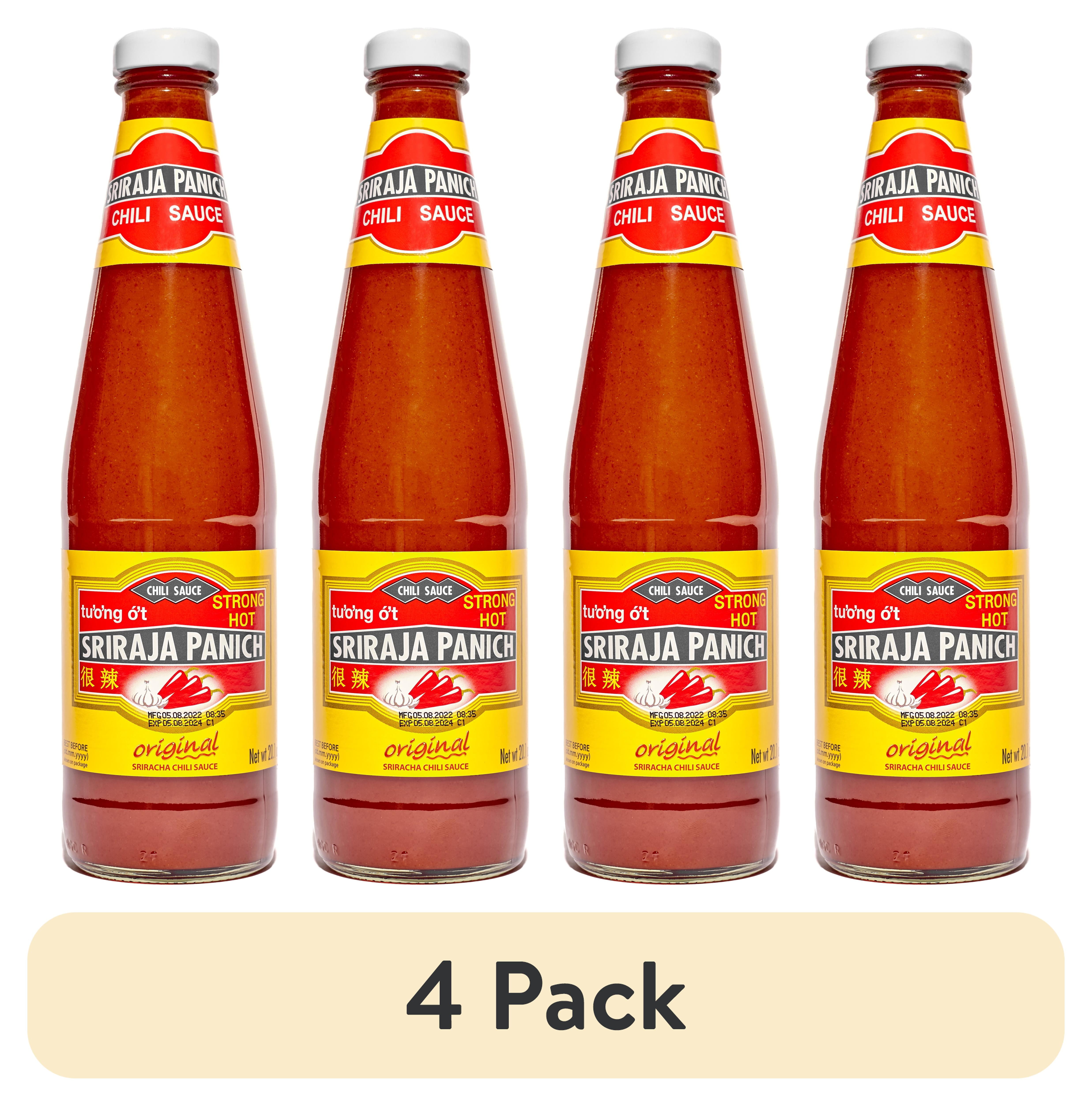 4 pack) Sriraja Panich Sriracha Chili Sauce 570g - Walmart.com