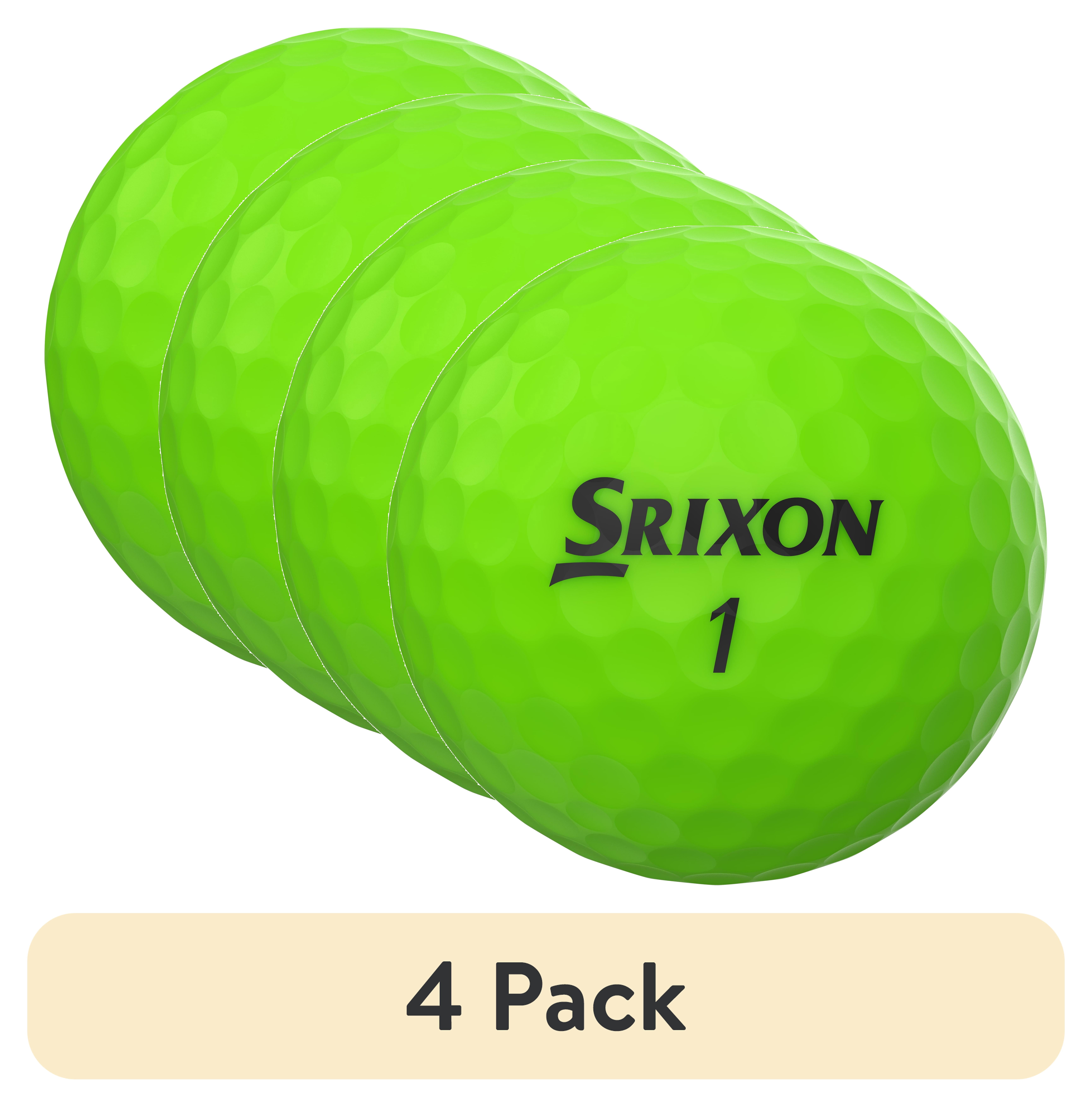 (4 pack) Srixon Soft Feel 14 Golf Balls, 12pk Green