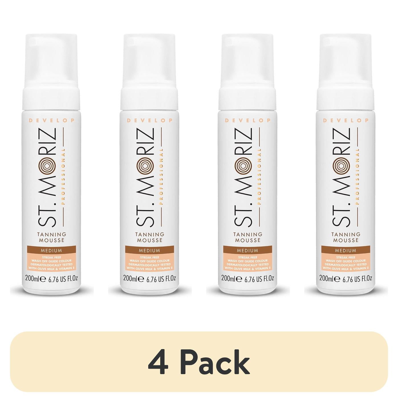2 pack) St Moriz Professional Tanning Mousse Medium, 6.76 fl oz