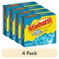 thumbnail image 1 of (4 pack) Starburst Blue Raspberry Gelatin Dessert Mix, Fat-free, 6 Servings, 3.94 oz Shelf-Stable Cardboard Box, 1 of 9