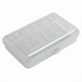 thumbnail image 1 of (4 pack) Sterilite Small Pencil Box Plastic, Clear, 1 of 9