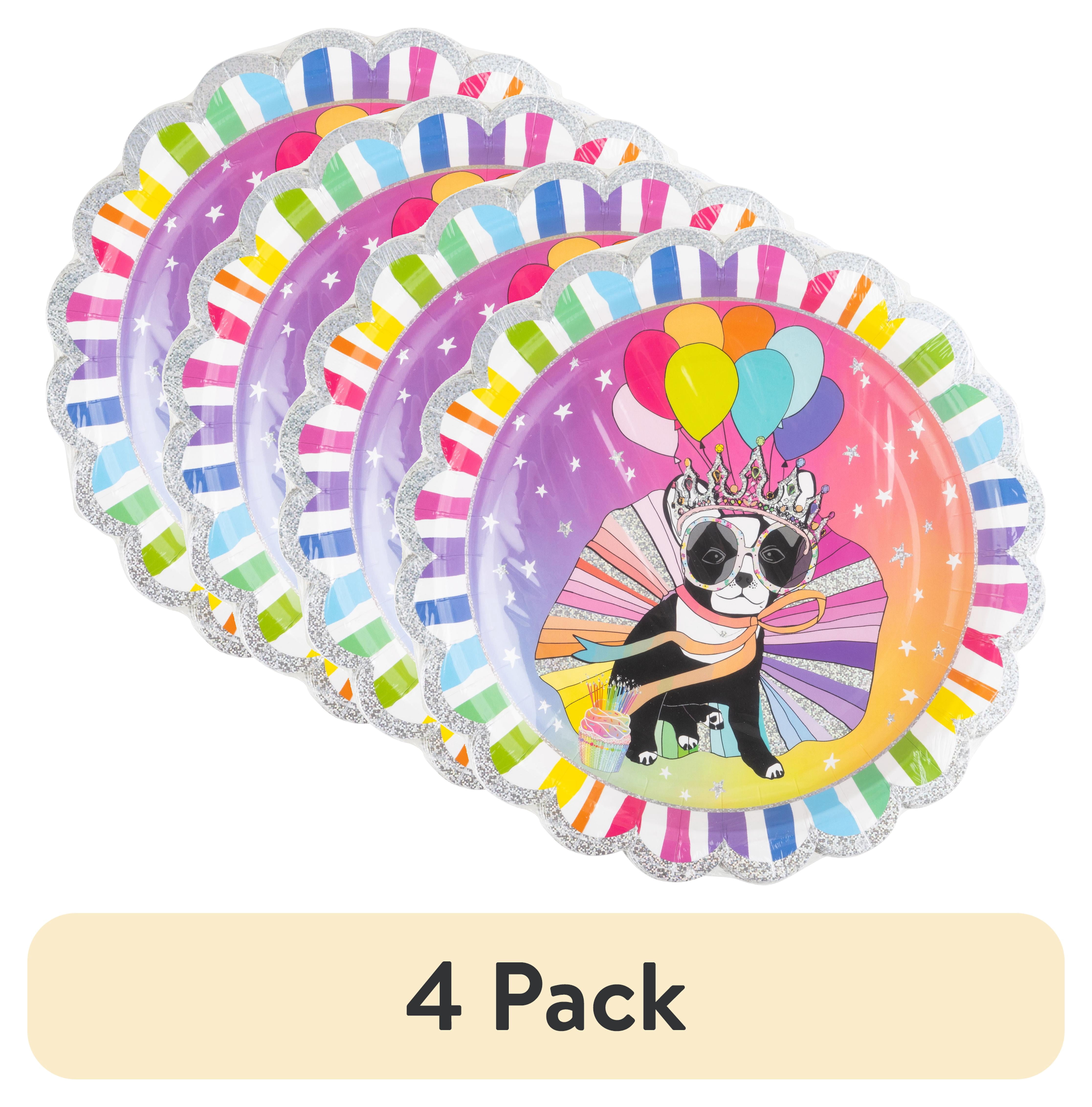 (4 pack) Strictly Fancy 9" 10 Count Paper plates