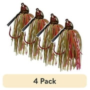 (1 pack) Strike King Bleeding Bitsy Bug Jig 1/4oz Bleeding Green Crawfish Bass Jig