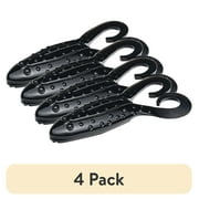 (4 pack) Strike King Gurgle Toad Black Soft Bait Lure