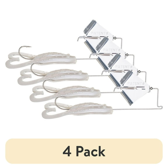 (4 pack) Strike King KVD Toad Buzzbait Lure 3/8oz Pearl