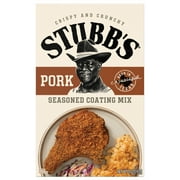 (4 pack) Stubb's Pork Seasoned Coating Mix, 5.0 oz Pouch