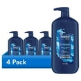 thumbnail interactive-video image 1 of (4 pack) Suave Men Face & Body Wash, Refreshing, 30 oz, 1 of 5