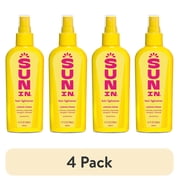 4 pack Sun In Hair Lightener Shine Enhancing Spray, Lemon, Unisex, 4.7 oz