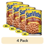 (4 pack) SunVista Pinto Beans 40oz Can
