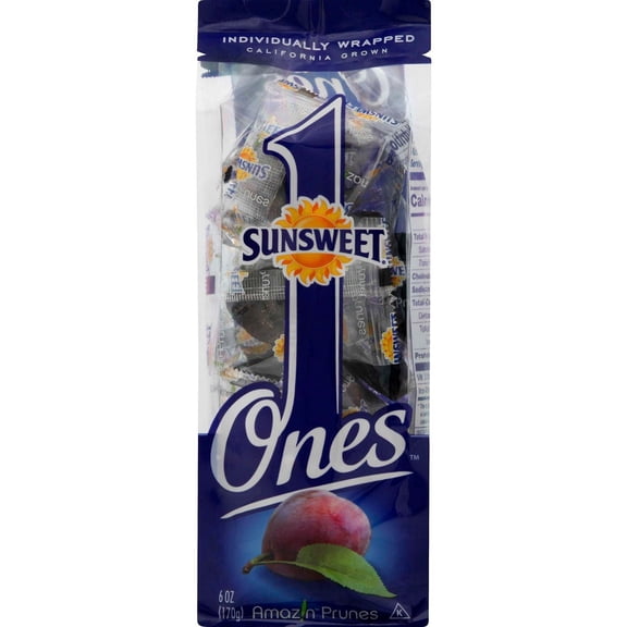(4 pack) Sunsweet Ones Prunes, 6 Oz.