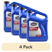 4 pack Super Tech Automatic Transmission Fluid for Cars and Trucks, 1 Gallon