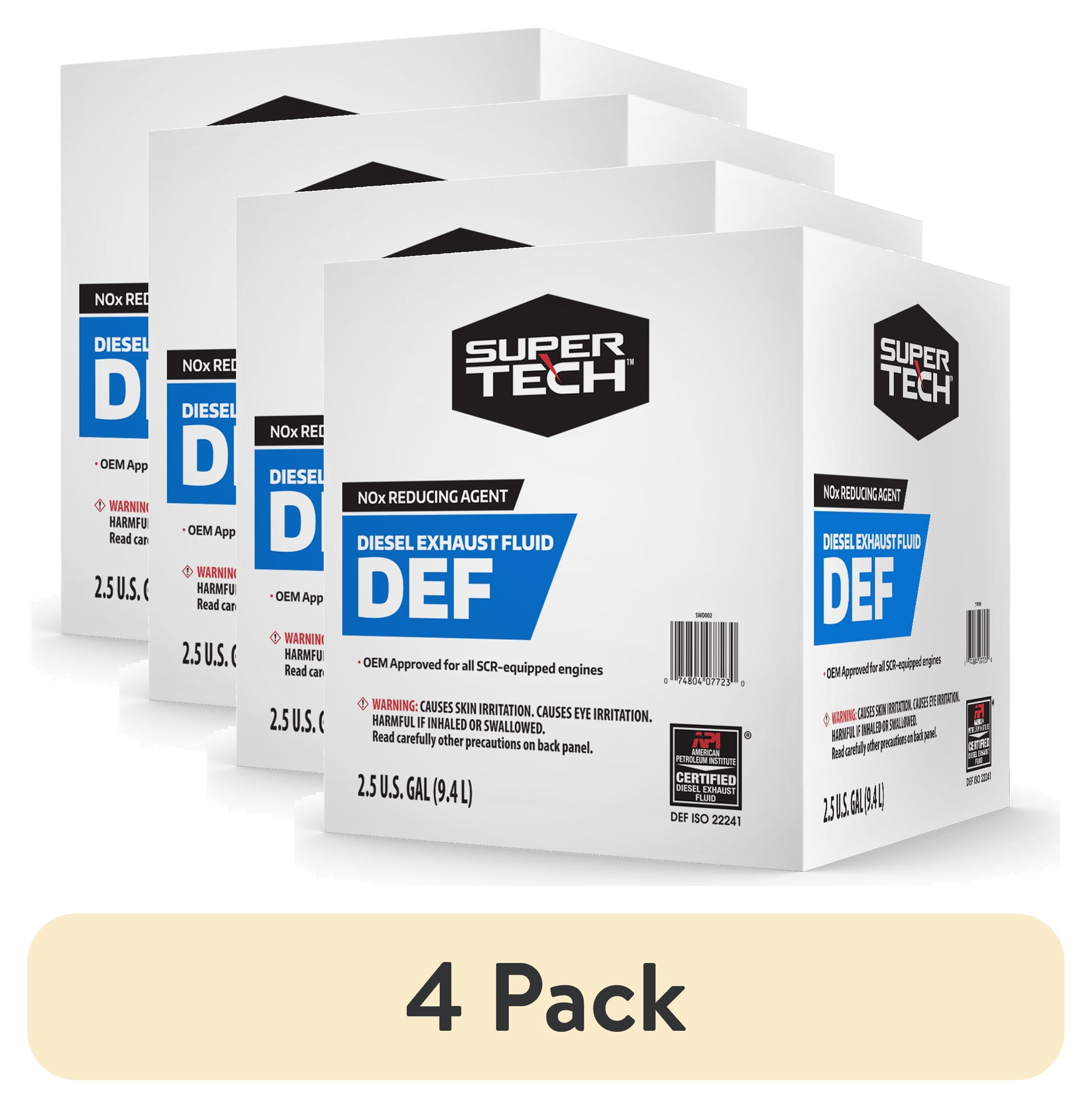 3 pack) Super Tech DEF Diesel Exhaust Fluid, 2.5 gal - Walmart.com