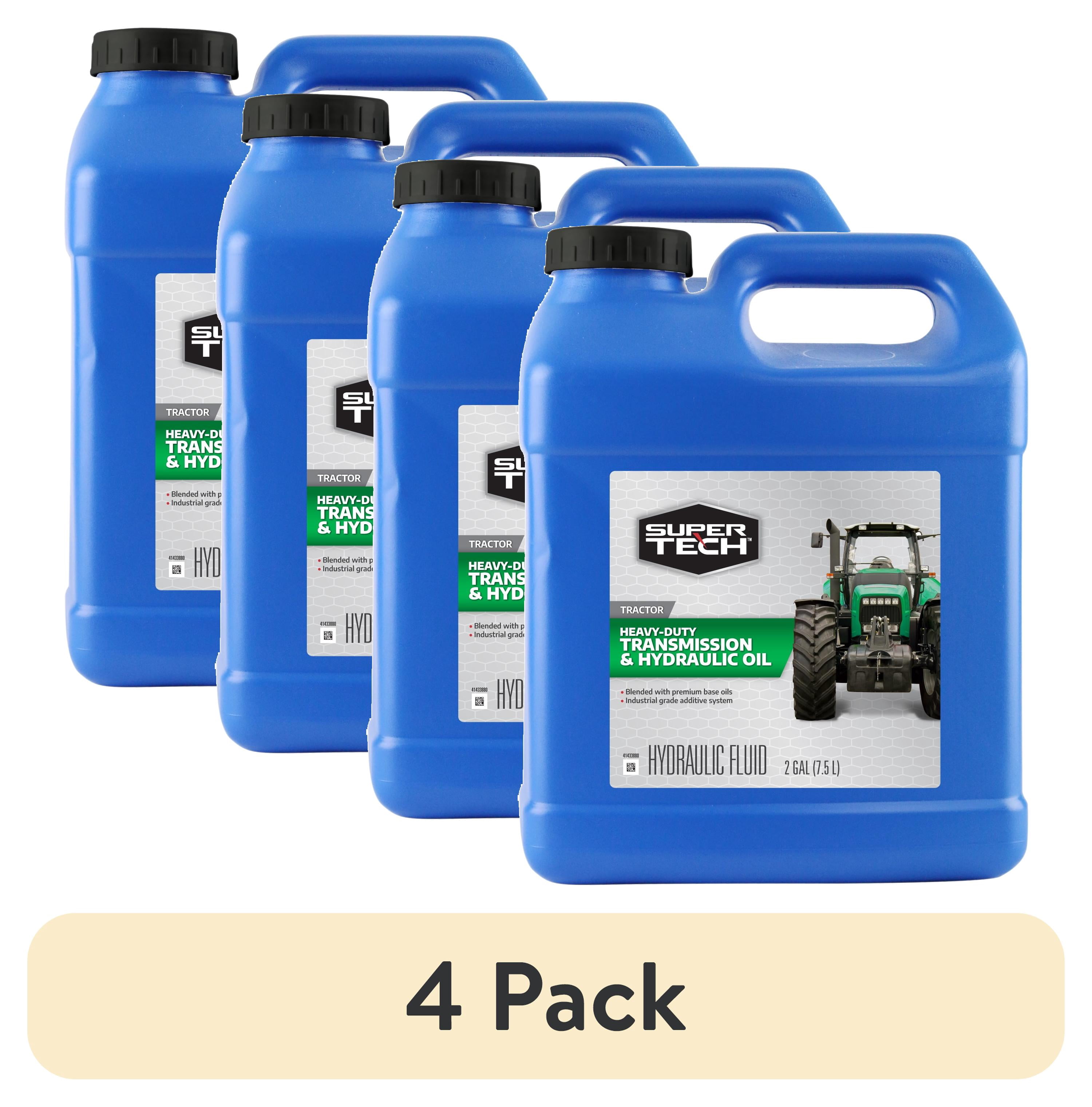 (4 pack) Super Tech Any Petroleum Transmission Fluids Automatic Transmission Fluids, 2 gal, (1 Pack)