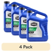 4 pack Super Tech SAE 30 Bar and Chain Oil, 1 Gallon Bottle