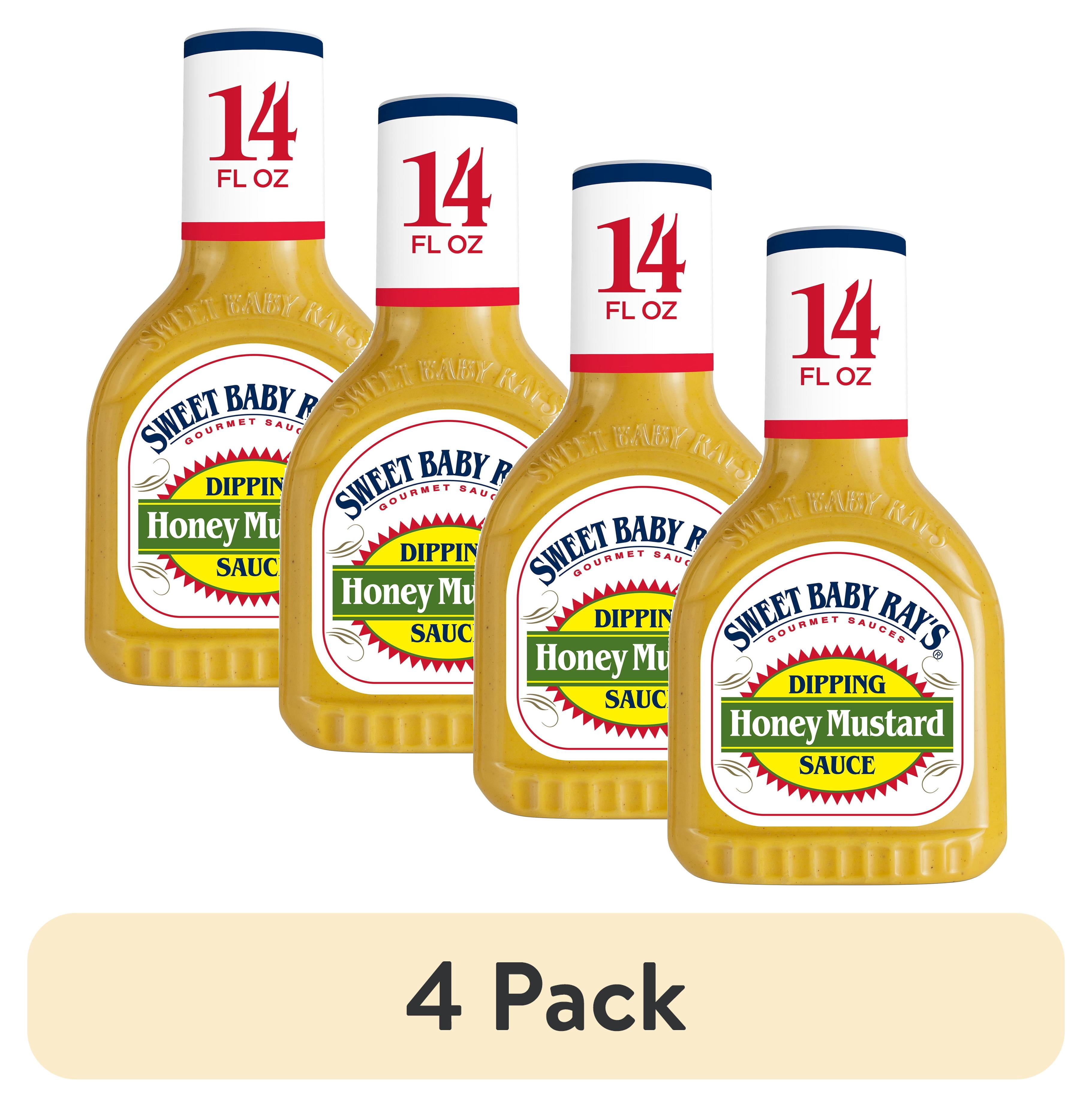 (4 pack) Sweet Baby Ray's® Honey Mustard Dipping Sauce 14 fl oz