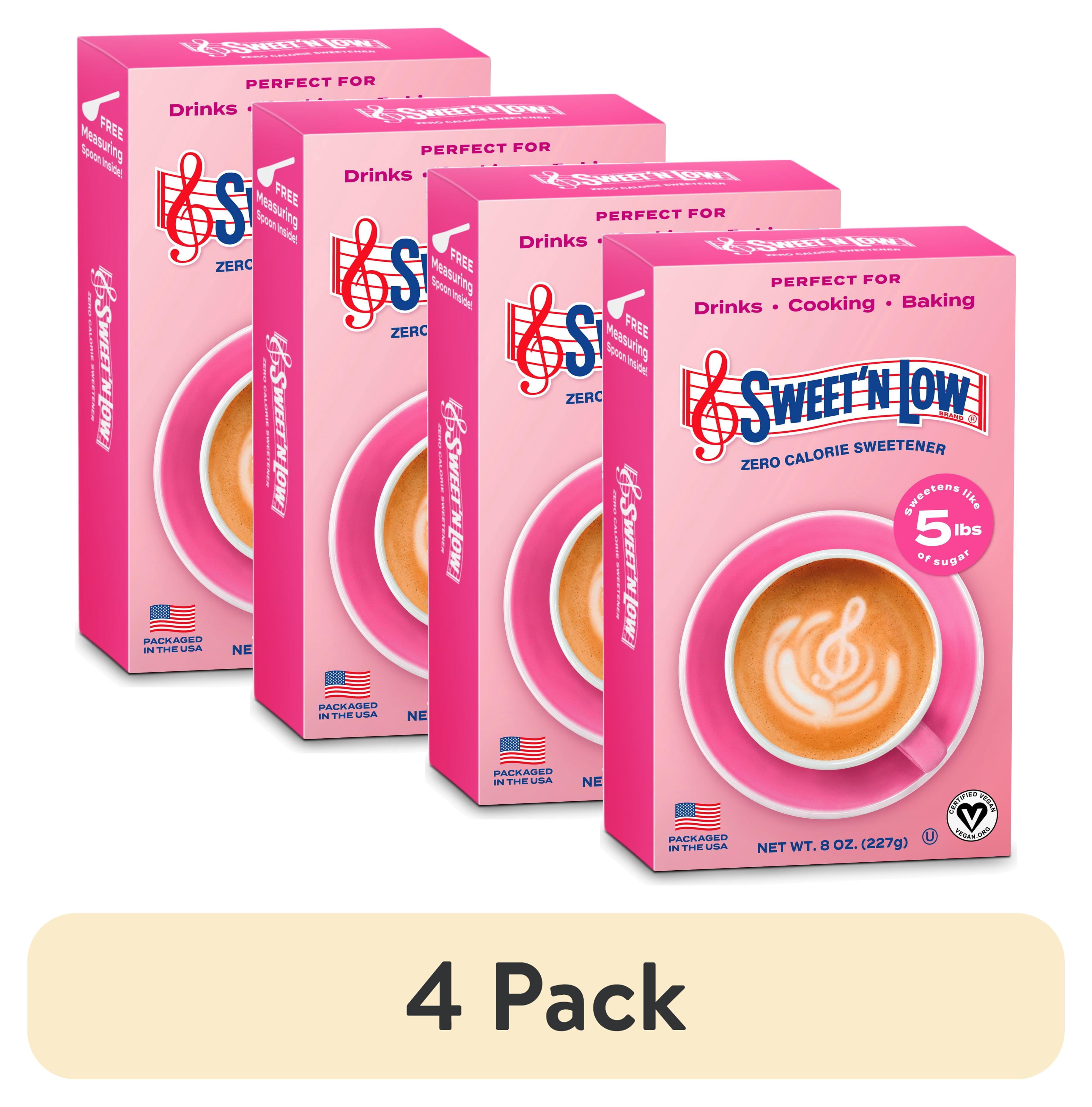 (4 pack) Sweet'N Low Zero Calorie Sweetener, 8 oz - Walmart.com