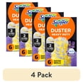 thumbnail image 1 of (4 pack) Swiffer Dusters Heavy Duty Duster Refills, Lavender, 6 Count, 1 of 17