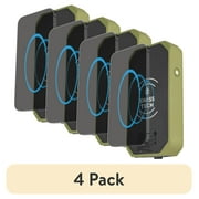 (4 pack) Swiss Tech Leistung 20000 mAh Wireless Solar Power Bank with Flashlight IP54