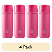 (4 pack) TAL 18oz Stainless Steel Ranger Coffee Travel Mug, Pink