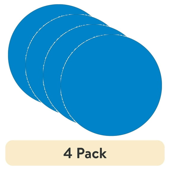 (4 pack) Tape Logic Inventory Circle Labels 2" Light Blue 500/Roll DL613C