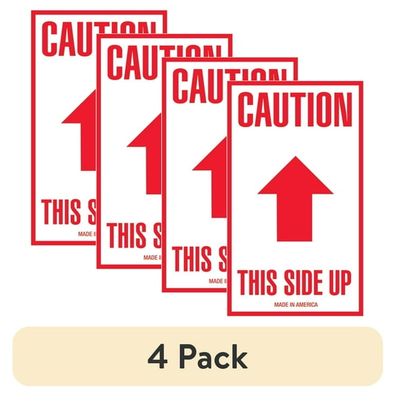 (4 pack) BOX Arrow Label