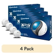 4 pack TaylorMade TP5 Golf Balls 12pk, White