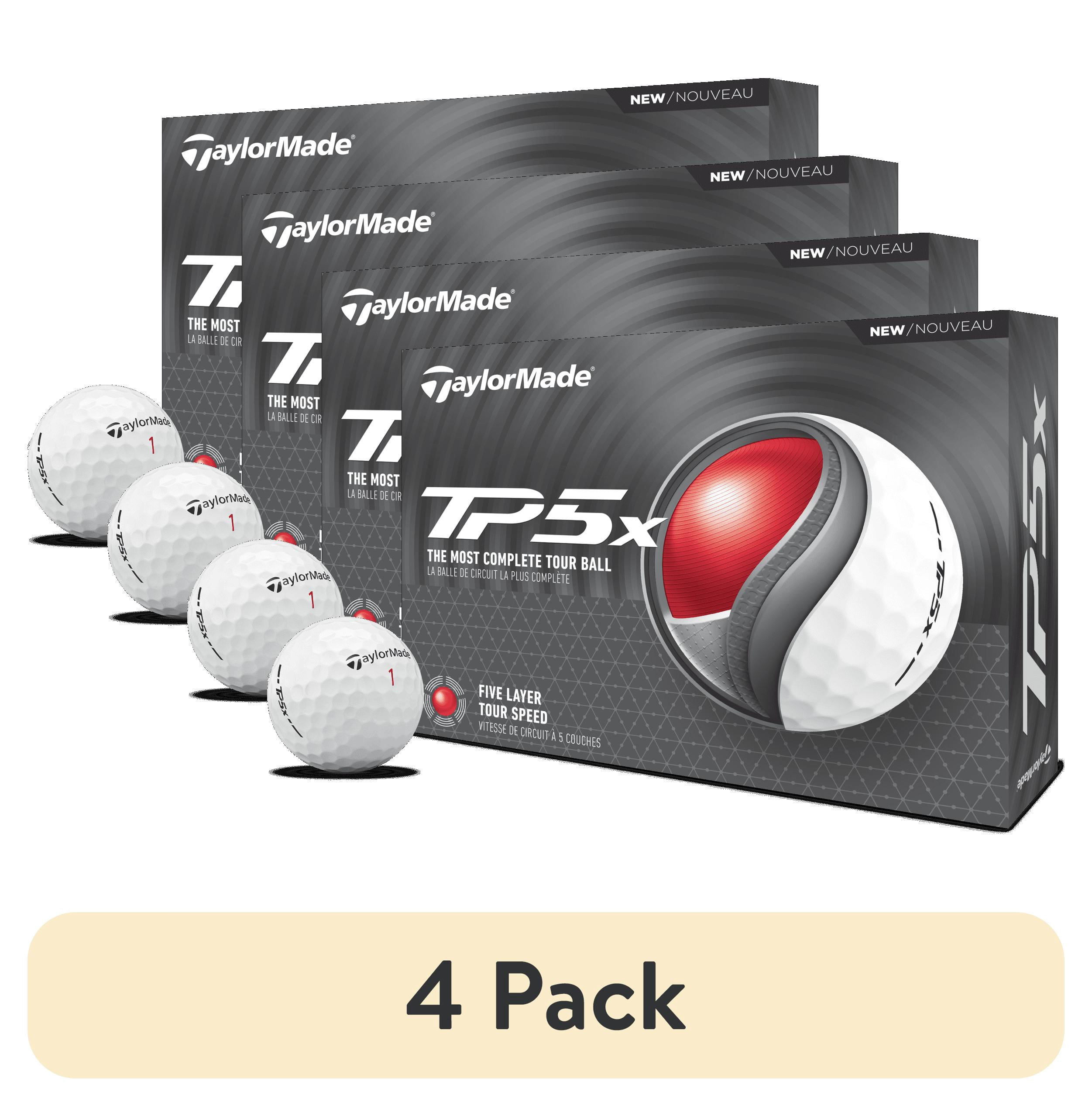 TaylorMade TP5X Stripe Golf Balls - Walmart.com