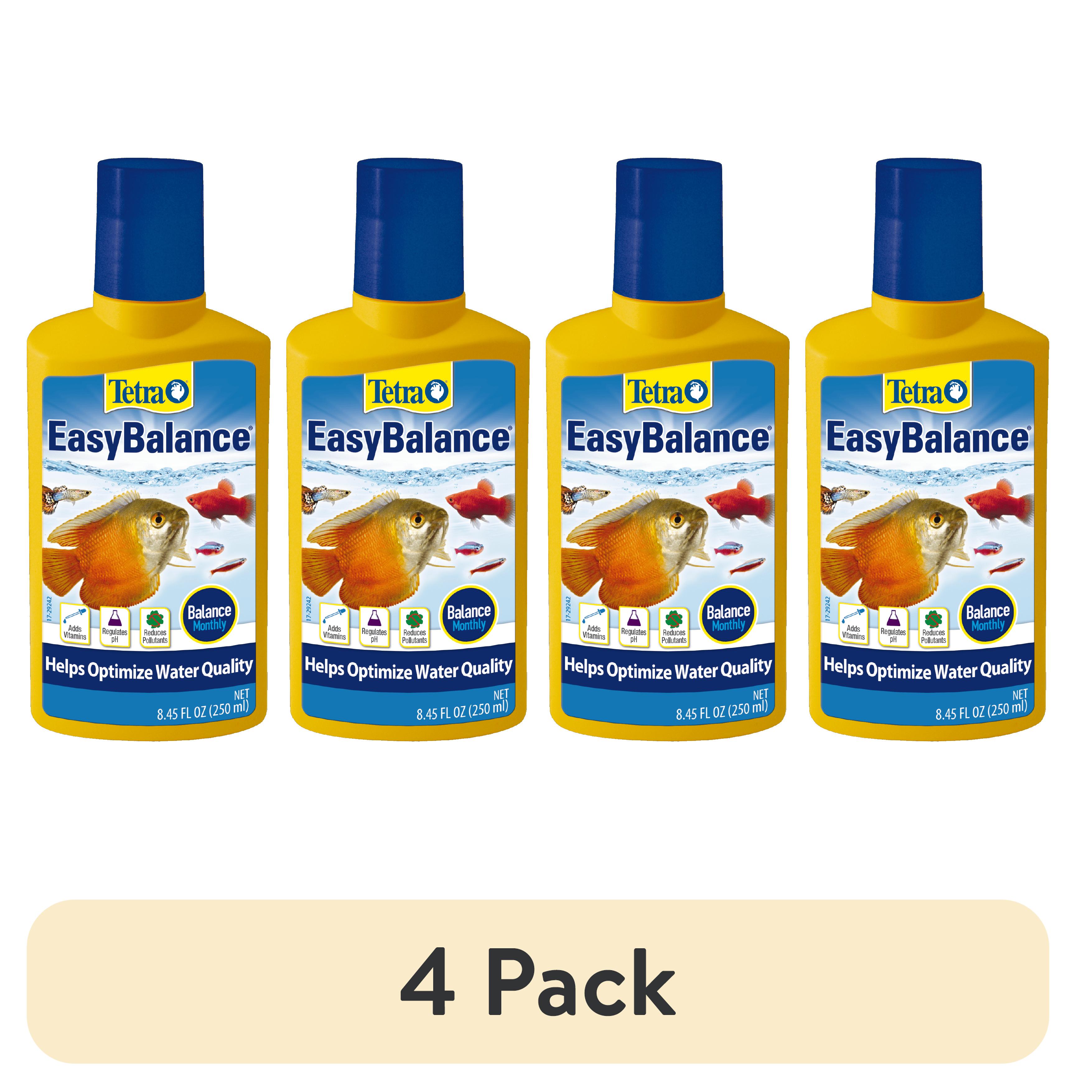 (4 pack) Tetra EasyBalance pH and Alkalinity Regulator Aquarium Water Conditioner, 8.45 oz
